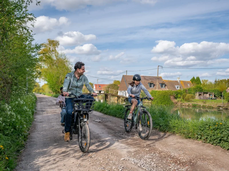 Bezoek de Marais Audomarois op de fiets