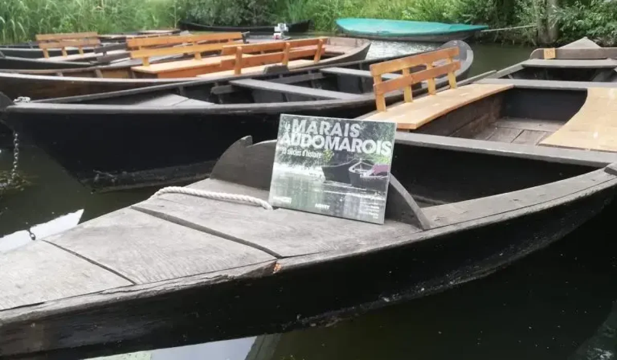 Het boek “Le Marais Audomarois, 13 eeuwen geschiedenis” te koop in onze winkel!